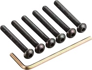 Daikei BB03 Button Bolt Set, Black, 1.6 inches (40 mm), Part Number: