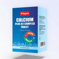 Vitpro Calcium Plus K2 Complex (90 Tablets)