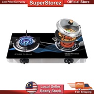 SuperStorez Tempered Glass Infrared Burner Gas Stove Cooktop Dapur Gas LPG Gas Saving