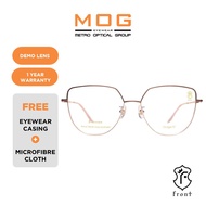 Front Beta-Titanium Optical Frame Demo Lens FRT-GM1911-BRGD92