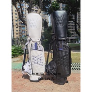 Anew golf Bag PU Waterproof Material Men Women Same Style Tripod Bag golf Bracket Bag One Pack Two Cap Nail Bag cMrI