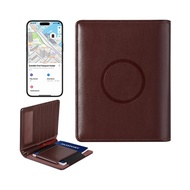 Genuine Leather Anti-loss Tracking Passport Bag Rechargeable Multi-function Anti-theft Visa Passport