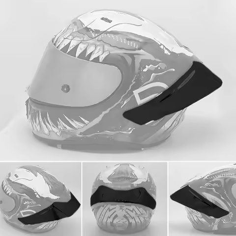 Motorcycle Rear Helmet Spoiler Case HJC RPHA 11 Rpha11For HJC RPHA 11 helmet Decoration Accessories