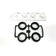 Tamiya Original - Standard Rim + Tires (Aero Thunder Shot)