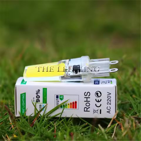 Super Bright G9 Bulb Light Dimmable Led Ceiling Light Warm/White 85-265V 9W 12W 15W G9 COB LED Lamp 