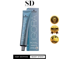 SCHWARZKOPF IGORA Royal HIGHLIFTS Permanent Hair Colour Cream - 60ML (SD)