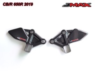 ครอบพักเท้าหน้า CBR650R CB650R 2019-2022 JMAX ตรงรุ่น ลายฟิล์มคาร์บอน 6D