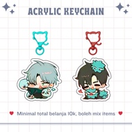GANTUNGAN ACRYLIC KEYCHAIN ALIEN STAGE ALNST | CHIBI IVAN TILL ALIENSTAGE ACRYLIC HANGER