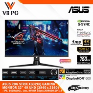 ASUS ROG Strix XG32UQ 32"  4K UHD (3840 x 2160) HDMI 2.1 Gaming Monitor - Fast IPS, 160 Hz (OC), 1 ms GTG, NVIDIA G-SYNC