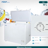 Freezer Box AQF-200 (W) Kapasitas 200 Liter Chest Freezer