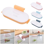 GANTUNGAN H8888 - Plastic Garbage Hanger Plus Lid/Kitchen Trash Can/Garbage Hanger Bracket