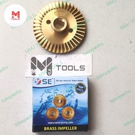 SHIMIZU PS128/PS130/PS135 Pump Impeller - SHIMIZU Brass Pump Fan