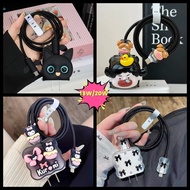 20W/18W ️Cartoon Charging Cable Decoration Set Shell Charger Head