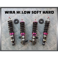 New D2 hi-low Bodyshift Hilo Soft Hard adjustable absorber PROTON Wira Waja Gen2 Persona Satria HLSH