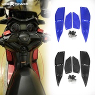 For Yamaha XMAX 250 300 2017 2018 2019 Motorcycle CNC Front Rear Footrest Pedal Plate Pad