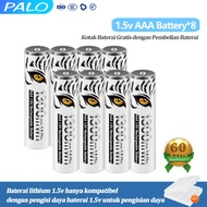 PALO Battery Rechargeable AA /Baterai AAA - AA 1.5V Li-Ion Rechargeable Battery 2A 3A