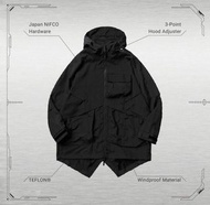 全新 size 1 black 色 - MP-03T "STAGHORN" Fishtail Utility Parka - Goopi Goopimade