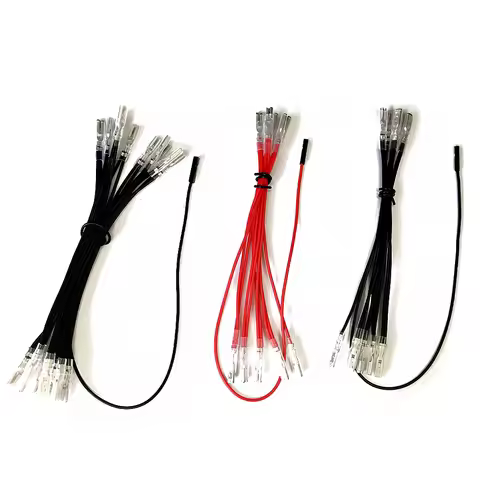 Dupont 2.8mm Female Terminal Series Cable 5V Led Light Wire To UBS Encoder Raspberry Pi RP2040 Pico 