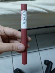 Maybelline superstay ink crayon lipstick超持久霧面唇蠟筆