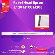 Kabel Head Printer Epson L-120 L-121 Cable Head Print L120 L121 M100 M105 M200 M205