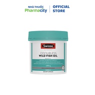 SWISSE Ultiboost Odorless Wild Fish Oil 1000mg Fish Oil pills (Box of 200 pills)