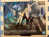 全新 bandai 高達模型 RG 1/144 full armor unicorn gundam 全武裝獨角獸
