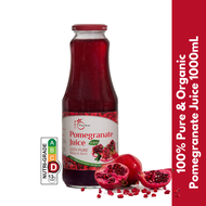 PomeFresh 100% Pure Organic Pomegranate Juice 1000mL