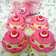Squishy Birthday Sponge Cake - Squishy Pink Cake