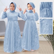 Adila kid's gamis 3-4 year old/ 5-6 year old/ 7-8 year old/ 9-10 year old/ 11-13 year old children's