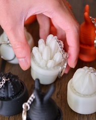 萬重山按键鎖匙扣 鑰匙圈/吊飾/多肉塊根/送禮/辦公室擺設/盆栽