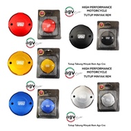 AGV CNC Premium Quality Brake Fluid Tank Cap Racing Motorcycle Accessories