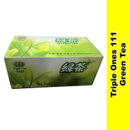 Triple Ones 111 Green Tea Bag Uncang Teh Hijau (60 sachets x 2gm)