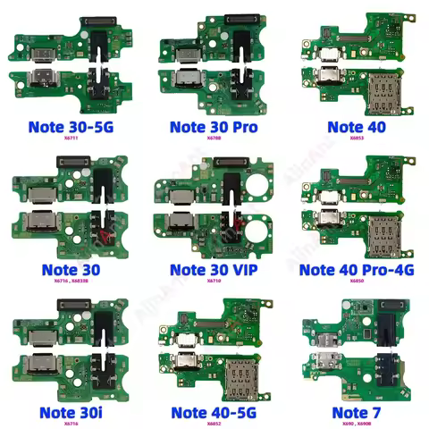 AiinAnt For Infinix Note 7 30 40 30i Pro Lite Vip 4G 5G Dock Mic USB Charger Board Charging Connecto