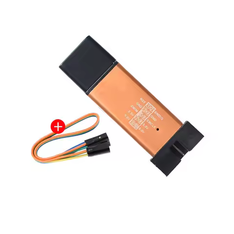 1Set ST LINK Stlink ST-Link V2 Mini STM8 STM32 Simulator Download Programmer Programming With Cover 