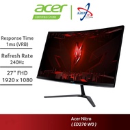 ACER NITRO ED270 W0/ ED270W0 27" CURVED GAMING MONITOR ( 27" VA FHD / 1MS / 240HZ / AMD FREESYNC / H