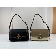 【New up】Tory Burch Women's New Felix Leather Hobo Bag Shoulder Bag Handbag