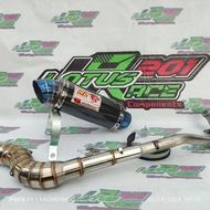 Best Redleo CARBON Rl RED LEO EXHAUST HONDA WAVE 125/KRISS/DASH/EX5/LAGENDA
