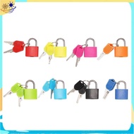 8 Pack Locks Small Padlock with Key Luggage Gym Locker Lock Mini Colorful Padlock for Outdoor School