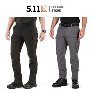 5.11 Tactical-Icon Pant Men's Long Pants Hiking Straight Fit Style 8 Pockets Official Store Elastic 
