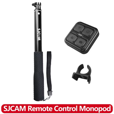 SJCAM Remote Control Selfie Stick Monopod Aluminum For SJCAM C300 SJ6 SJ7 Star SJ8PRO SJ8PLUS SJ10 p