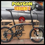 Sepeda Lipat Polygon Urbano 3 Terlaris|Best Seller