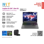 Lenovo Legion 5 16IRX9 83DG008QMJ (Intel Core i7-14650HX/16GB-32GB RAM/1TB SSD/16" WQXGA/RTX 4060 8G