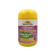 Nature's Way - Kids Smart 兒童多維素+蔬菜軟糖 60pills[9314807022839] (平行進口)