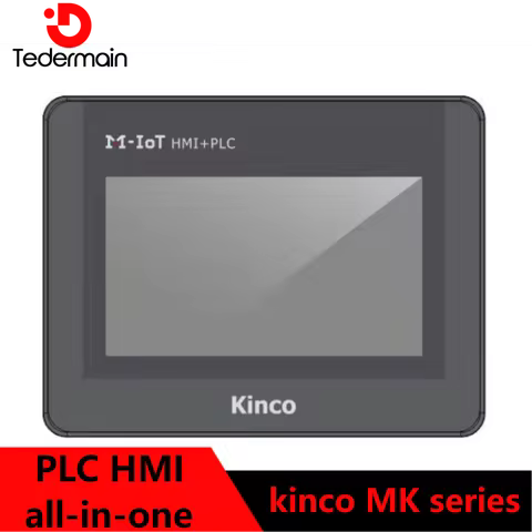 Kinco 7" HMI PLC All In One MK043E-20DT MK070E-33DT Touch Screen With Programmable Controller Integr