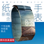 vintage watch smart watch for men men watch Papr watch German Black Technology New Style Unique Crea
