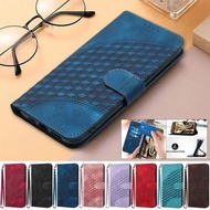 Wallet Case on For Samsung Galaxy Note 20 Ultra 5G Cover 3D Lattice Leather Flip Case for Samsung Note20 Ultra 10 Plus 9 8 Coque