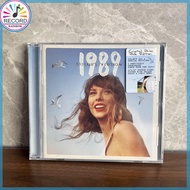 Taylor Swift 1989 Taylor's Version Deluxe Crystal Skies Blue Poster Edition Original Music CD Album 