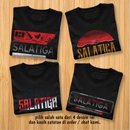 Kaos Distro SALATIGA Premium - 4 DESAIN BEBAS PILIH SALATIGA - XSLT2