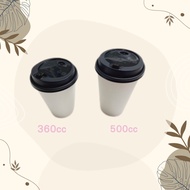Coffee Cup Paper Disposable 360cc/500cc/Piece