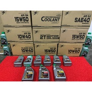 Minyak Coolant ESR 100% Fully Semi Sae 4T 2T 15W50 10w40 10w60 Sae40 1 Litter 1.2 Litter